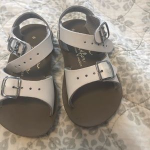 Sun San Surfer Sandals- Hoy shoes; white
